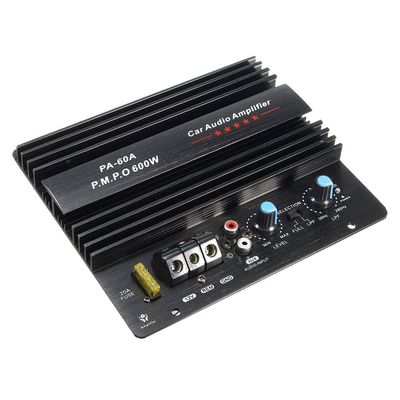 Hlsicnalm 12V 600W Car Audio Power Amplifier Boord Bass Module Lossless Subwoofer High Power Mono Channel Car Audio Repalcement