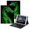 BPQOJB Galaxy Tab A8 10.5 Case with Detachable Wireless Keyboard & Adjustable Stand Protect Tablet Case for Galaxy Tab A8 10.5 inch 2022 - Green Dragon view 1