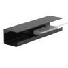Under Desk 15.75 inch Cable Management Tray, Drill or No Drill Complete Desk Cord Organizer Kit, Power Strip Holders, Cord Organizers, Wire Tamers for Office and Home(black) view 1