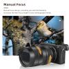 Andoer 60mm Fixed Focus Camera Lens Full Frame Primary Lens F2.8 Wide Aperture Manual Focus 2x Magnification with E Mount view 2