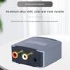 Hlsicnalm Digital Optical Fiber Coaxial Audio Converter TV SPDIF to 3.5mm Audio Digital to Analog Decoder Kit view 2