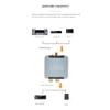 Hlsicnalm Digital Optical Fiber Coaxial Audio Converter TV SPDIF to 3.5mm Audio Digital to Analog Decoder Kit view 4