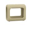 DAYJOY Soft Silicone Protective Bumper Frame Case Compatible with JBL Go 3/Go 3 Eco Wireless Speaker, Protective Skin Sleeve (Brown) view 1