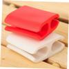 HOMSFOU 6pcs Silicone Cable Organizers Durable Wire Management Clips Small for Power Cords and Usb Cables Random Colors Easy to Install Smooth Surfaces view 4