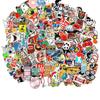 105PCS Music & Film Stickers Pack - Waterproof Vinyl Decals for Guitar, Skateboard, Laptop, Car, Luggage (4-6 Inch) - Cool Stickers for Teens & Adults, No Repeat Designs(Random Pack) (50pcs Pack) view 1