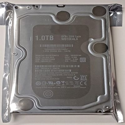 1TB SATA WD10EALX-408EA0 7200rpm 32MB HDD 3.5" Hard Drive