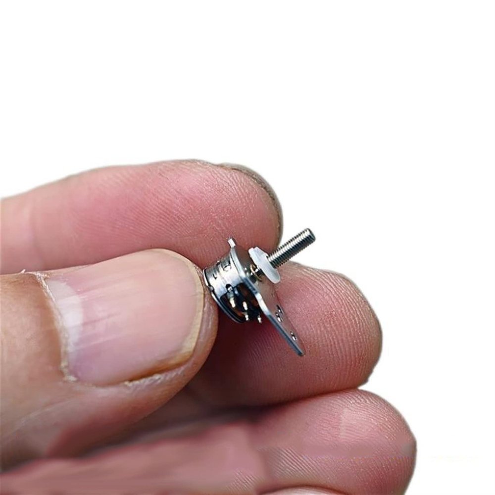 DAYKET Step Gear 7mm Micro Stepper Electronic Starter with Push Block Two-Phase Four-Wire Micro Stepper Electronic Starter Digital Camera Focusing Electronic Starter DIY Slider Electronic Starter