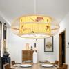 Modern Chandeliers Crystal, LED Modern Chandelier Lamp, Creative LED Pendant Lights Hand-Woven Rattan Hanging Lamp Bamboo Lamp Shade Wicker Ceiling Chandelier E27 Base Lantern Pendant Lamp Lighting Fi view 2