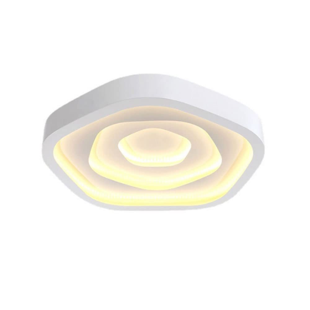 SteFik Creative Rose Ceiling Lamp Home Ambiance Led Semi Flush Mount Ceiling Lights Modern Simple Iron Lamp Warm Bedroom Chandelier Study Dining Room Lamps Interesting Life,Pendant