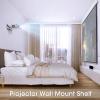 DAWASAPAT Projector Wall Mount Shelf, Floating Projector Shelf for Wall, Router/Cable Box/Router Wall Mount, 15.7" x 9.8"(Lx W) Projector Holder Stand Accessories with Cable Ties view 3