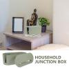 HOLIDYOYO Desktop Power Cord Management Box Detachable Cable Organizer for Home Office Hotel Safe Material Space-Saving Hide Cords and Tidy up Your Space view 2