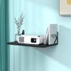 DAWASAPAT Projector Shelf,Projector Wall Mount Floating Shelf/Rack Holder Mount,PlayStation/Storage Box Modem Cable Shelf by Wood, 15.7" x 9.8"(Lx W), Max Load Reach up 20lb view 1