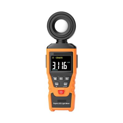 Lux Meter Digital Luxmeter High Accuracy Professional 180 with Rotatable Light Sensor Lux Photometer Large Measuring Range and High Precision