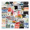124pcs Engineering Hard Hat Stickers for Tool Box, Helmet - Funny, Prank Meme Vinyl and Waterproof Decals for Mechanics, Electricians, Union, Oilfield, Military, Construction, Weld view 2