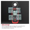 Lux Meter Light Meter Lux/Fc Photometer Photography Digital Luxmeter Integrated Illuminometer Enviromental Tester Large Measuring Range and High Precision view 3