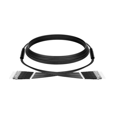OM3 Fiber ST to ST Multimode 150M/492FT,TPU Outdoor Fiber Optic Cable Simplex 6Core 50/125um Armored Fiber Patch Cable UPC OD-5mm Fiber Optic Internet Cable
