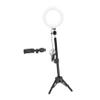 jojofuny 1set Desktop Tripod Fill Light Shape Led Lamp for Live Broadcast Photography and Makeup Includes Tripod Fill Light and Phone Holder view 1
