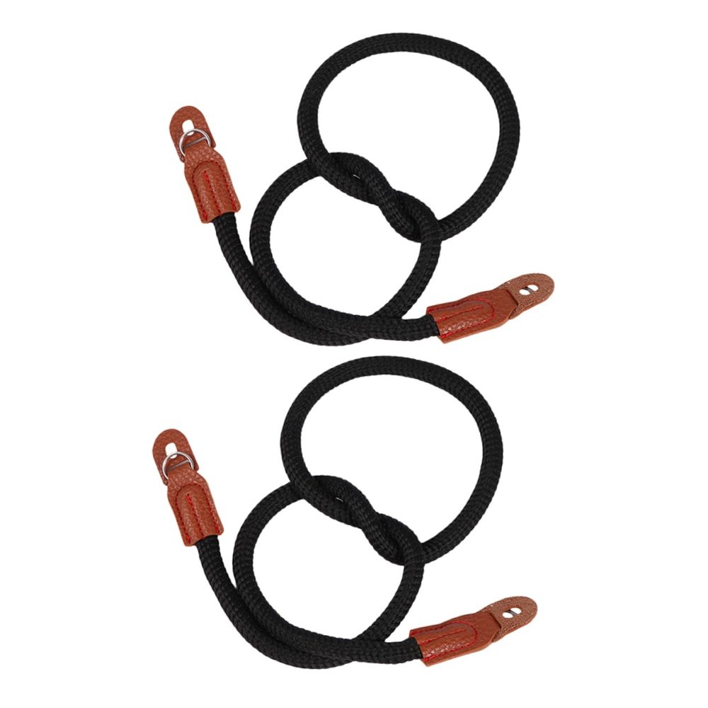 jojofuny 2pcs Cotton Camera Shoulder Strap Neck Belt for and Mirrorless Cameras Design for Travel and Outdoor Use Comfortable Weight Distribution