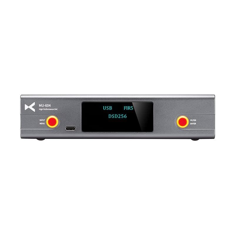 LEAUDIO XDUOO MU-604 Decoder 2*ES9018K2M DAC Chip Two USB Audio Mode MU604 High Performance DAC