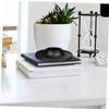 jojofuny Aluminum Alloy Speaker Stand Holder for Stable Base Slip Design Compatible Speaker Securely Supports Your Device Setting view 4