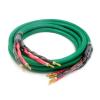 QukAn HiFi Full Frequency Speaker Cable Plug Bi-Wire Loudspeaker Wire for Amplifier CD DVD Player (Color : Banana Plug, Size : 1.5m) view 1