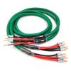 QukAn HiFi Full Frequency Speaker Cable Plug Bi-Wire Loudspeaker Wire for Amplifier CD DVD Player (Color : Banana with Net, Size : 2.5m) view 2