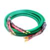 QukAn HiFi Full Frequency Speaker Cable Plug Bi-Wire Loudspeaker Wire for Amplifier CD DVD Player (Color : Banana with Net, Size : 2.5m) view 3