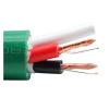 QukAn HiFi Full Frequency Speaker Cable Plug Bi-Wire Loudspeaker Wire for Amplifier CD DVD Player (Color : Banana with Net, Size : 2.5m) view 4