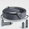 Klutchtech Starlink Cable 300FT, Starlink Replacement Cable for Standard Actuated Gen 2 Wire Extension V2 with End Caps Waterproof Gray (300FT/91M) view 1