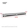 VIVIDSTORM 100" Screen Heavy Duty Aluminium Travelling CaseVHDTC100H view 2