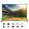 12x8ft Baseball Backdrop Baseball Field Stadium Photography Background Birthday Baby Shower Party Cake Table Banner Decorations Sport Games Photo Booth Props view 2