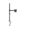 400mm DL-T901-140 Desktop Stand Full Motion 360 Degree Steel Monitor Holder 10"-27" clamp Base Monitor Mount Arm Load 15kg (Color : with clamp Base) view 1