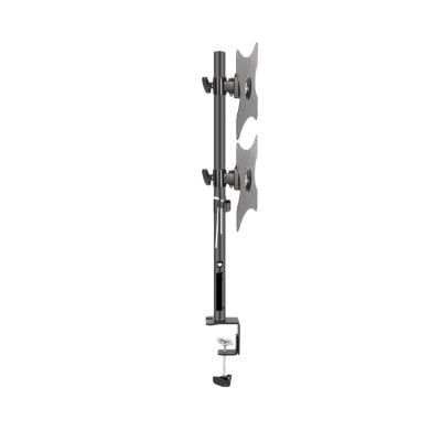 800mm DL-T600-280 Desktop Stand Full Motion 360 Degree Steel Monitor Holder 10"-32" Clamp Base Monitor Mount Arm Load 20kg (Color : with clamp Base)