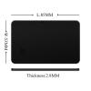 Wallet Tracker Card with Apple Find My[Apple MFi Certified, iOS Only], 1-Pack Smart Card Bluetooth Tracker, 2.8mm Extremely Thin & 2-3 Years Long Life & IP65, Keys and Wallet Finder (F15XZ-1Black) view 2
