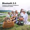 64GB MP3 Player with Bluetooth 5.3,Portable MP3 Player with Speaker for Kids with HiFi Lossless Sound Music,2.8 in Full Touchscreen,FM Radio,Voice Recorder,Supports Up to 128GB TF Card view 2