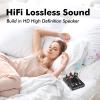 64GB MP3 Player with Bluetooth 5.3,Portable MP3 Player with Speaker for Kids with HiFi Lossless Sound Music,2.8 in Full Touchscreen,FM Radio,Voice Recorder,Supports Up to 128GB TF Card view 4