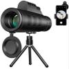 Adult high Magnification monoculars BAK4 Prism FMC high monoculars Waterproof Zoom monoculars with Smartphone Holder Tripod view 2