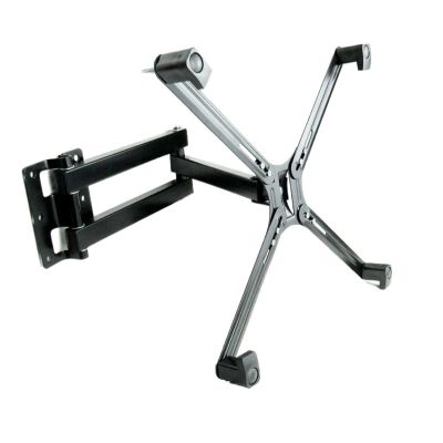 505mm Long 123L-AD600 Full Motion 10"-27" Monitor Mount On Wall for No Hole TV Wall Bracket Swivel 360 Tilt 3 Arm Tube 25kg (Color : DL-123L-AD600)