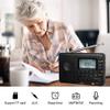AM FM Radio Portable shortwave Radio Multi-Function Elderly Radio Portable MP3 Radio with bass and TF Socket view 4