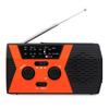 Emergency Radio Outdoor Portable Solar Crank Power Am Fmos Flashlight 2000mah Mobile Power and Reading Light Suitable for Daily use view 1