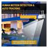 Floodlight Camera 5MP Floodlight Camera Outdoor Color Night Vision External Wireless WiFi Camera Security CCTV Camera Surveillance Outdoor and Indoor Camera view 2