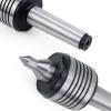 DEMCAY MT1 MT2 MT3 MT4 Lathe Rotary Live Center Taper Tool Triple Bearing Revolving Milling Machine Morse Toolholder Accessories (Size : MT2) view 4