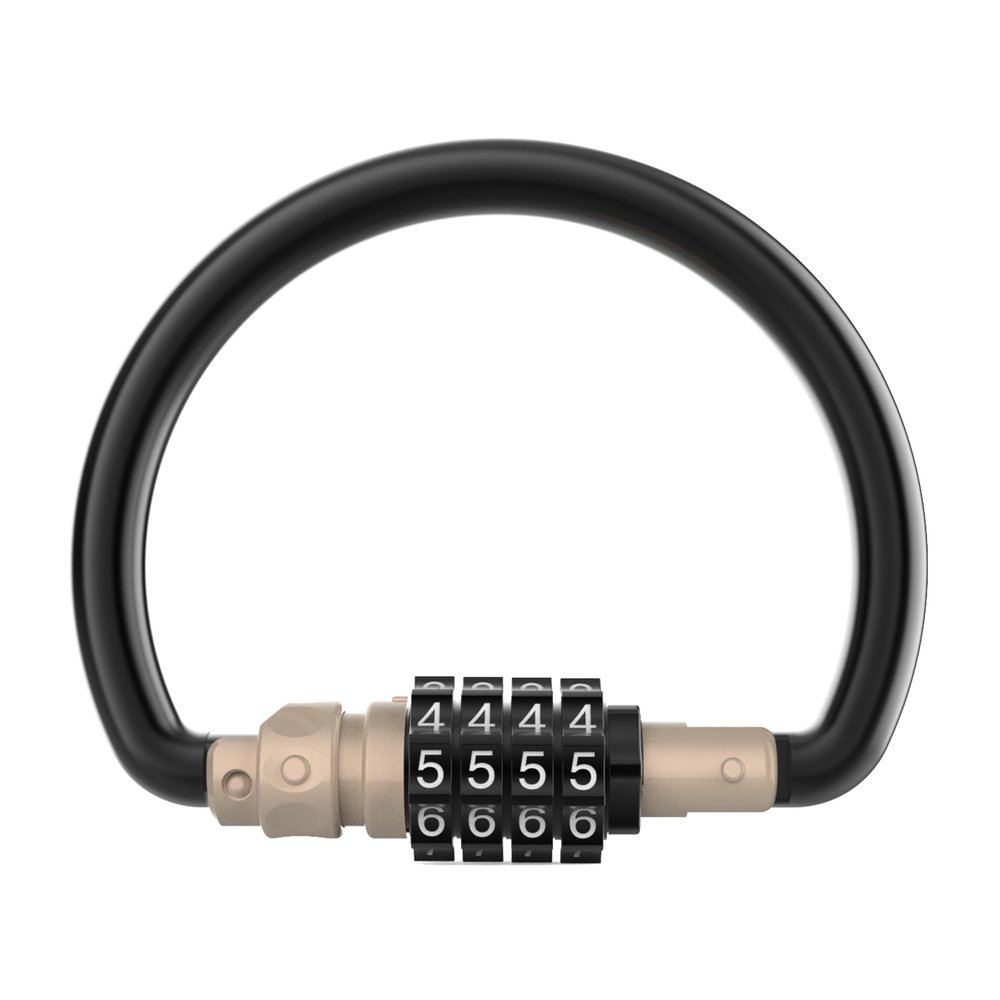 UP Security Heavy Duty Carabiner, Large Carabiner Clip 4 inch 25KN with Combination Lock, Combo Locking Caribeaner, D Ring Clip, for Outdoor Gate, Helmet Lock, Hammock, Swing Holder, Rope, Chain Link