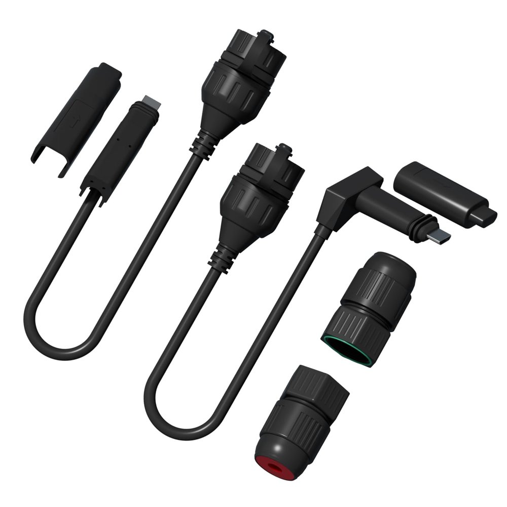 Klutchtech for Starlink Cable, Compatiable with Starlink Ethernet Adapter SPX Plug to RJ45 Coupler Adapters Female Connectors Designed for Gen 2 Dishy and Router (Pair for Dish and Router)