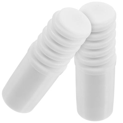 Gatuida Extension Pole Hinge Tip and Angle Adapter 2pcs Broom Extension Pole Adapter Tip Plastic Threaded Handle Tip Repairing Threaded Tips, B121448CI9P