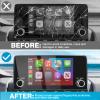 Karltys [Upgrade 2PCS Screen Protector for Honda Civic Sport /11th Gen 2022~2025/HR-V 2023~2025 7-Inch Accessories [No Glare & Fingerprint] for Touchscreen Tempered Glass Navigation Film view 3
