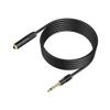 PNGKNYOCN 6.5FT 1/4" TS Extension CableGold Plated 1/4" (6.3mm) TS Mono Male to Female Guitar Extension Cable view 1