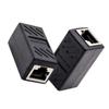 Hemoton 2pcs Inline Coupler Adapter Female to Female Ethernet Connector Durable Network Extender for Easy Cable Connection view 3