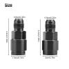 2Pcs Aluminum AN6 to 5/16" & 3/8" Quick Disconnect Male Push On EFI Fitting Adapter Car Accessories Part view 3