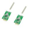 2pcs 433M CC1101 Data SI4432 Serial Module (Green) view 1